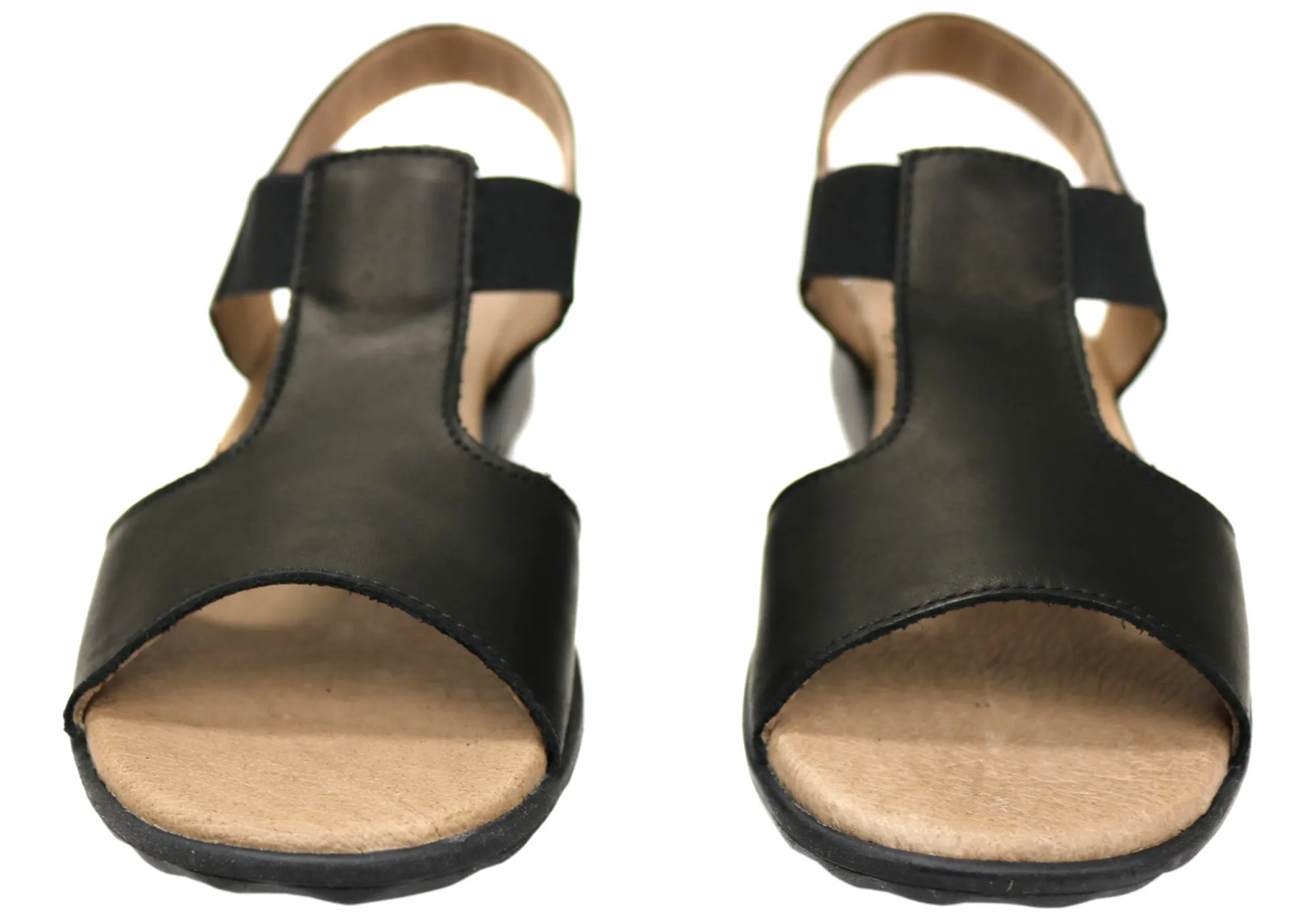 Flex & Go Honor Womens Comfortable Leather Sandals Made In Portugal