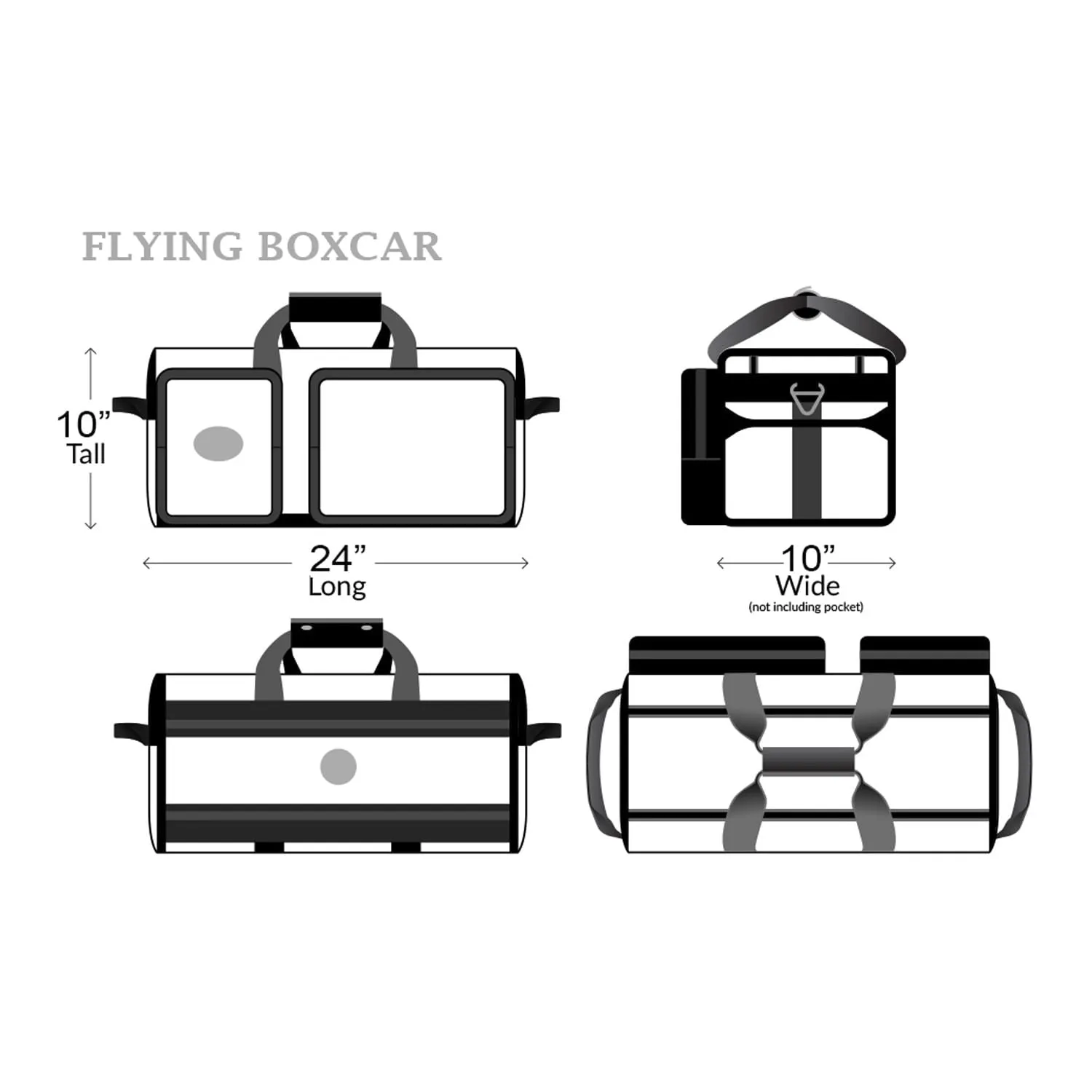 Flying Boxcar Sports Duffel