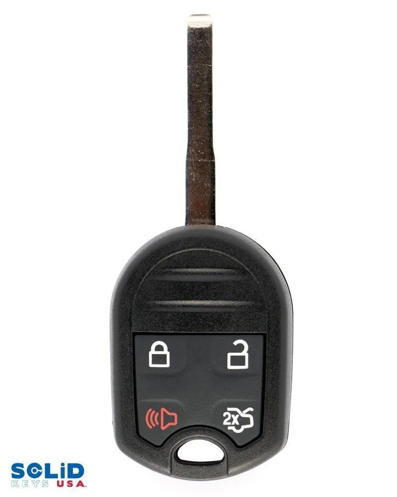 Ford OEM Replacement 4-Button Remote Key with High Security Blade