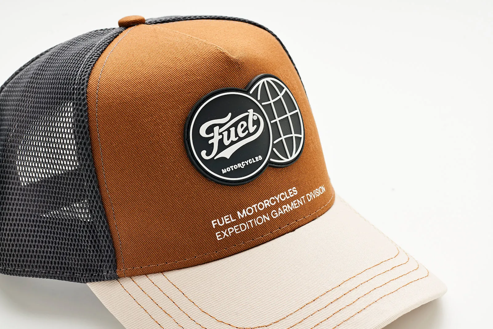 Fuel Motorcycles Expedition Logo Cap - Brown