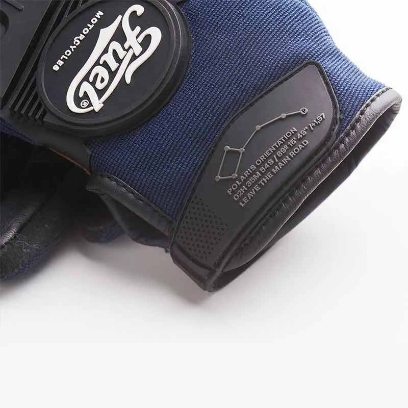 Gants moto ASTRAIL Navy CE | Fuel Motorcycles