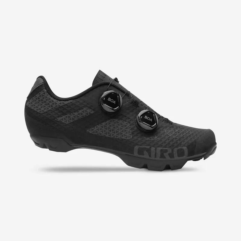 Giro Sector Bicycle Shoes Black/Dark Shadow 2023 42.5