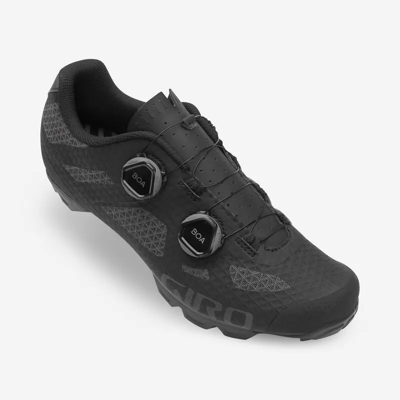 Giro Sector Bicycle Shoes Black/Dark Shadow 2023 42.5