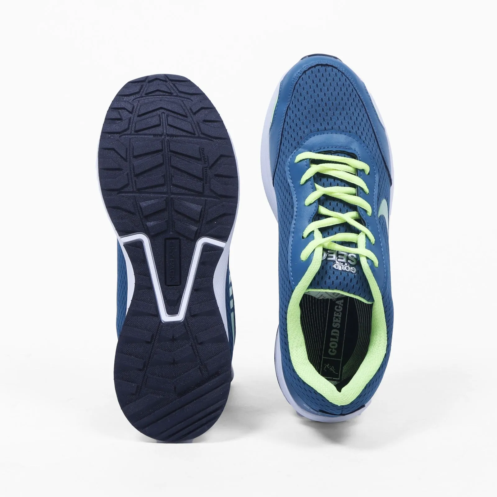 Gold Seega Sprint Blue Green Shoes For Men