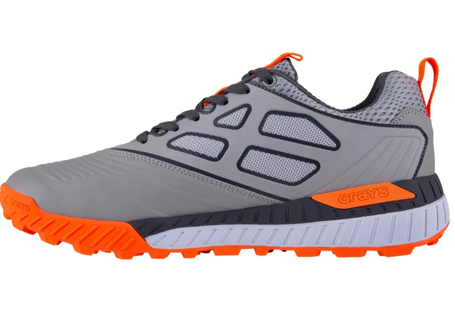 Grays Hockey Shoe Blitz Shoe Grey/Orange