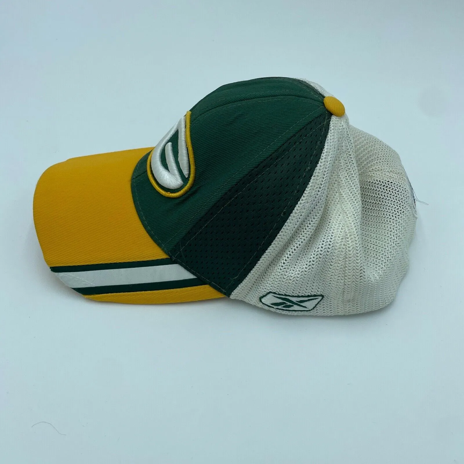 Green Bay Packers Reebok NFL Cap With Mesh One Size