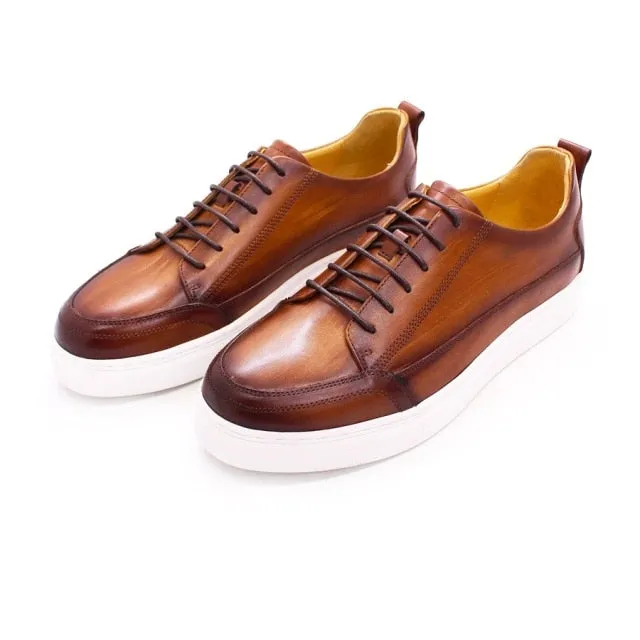 Handmade Men's Leather Casual Shoes