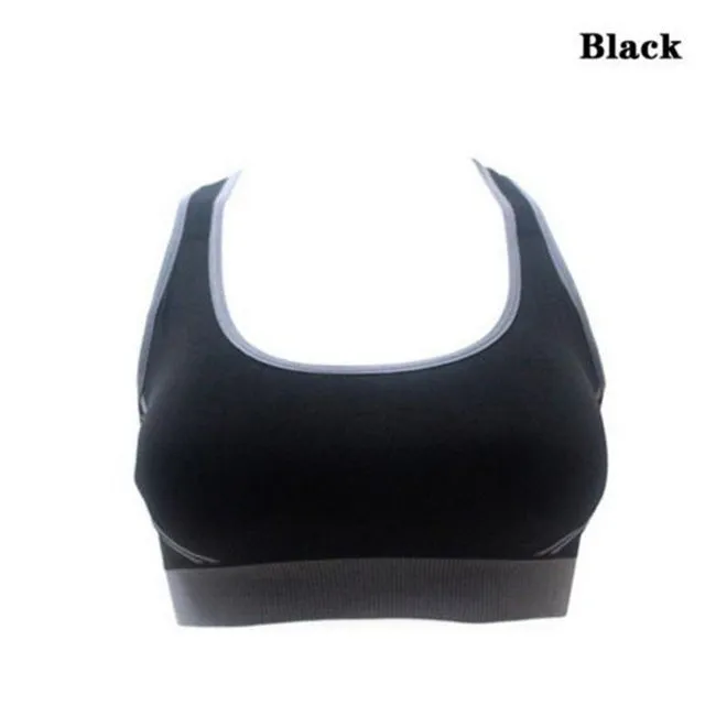 Hot Selling ! Multicolors ! Women Padded Top Athletic Vest Gym Fitness Sports Bra Stretch Cotton Seamless popular