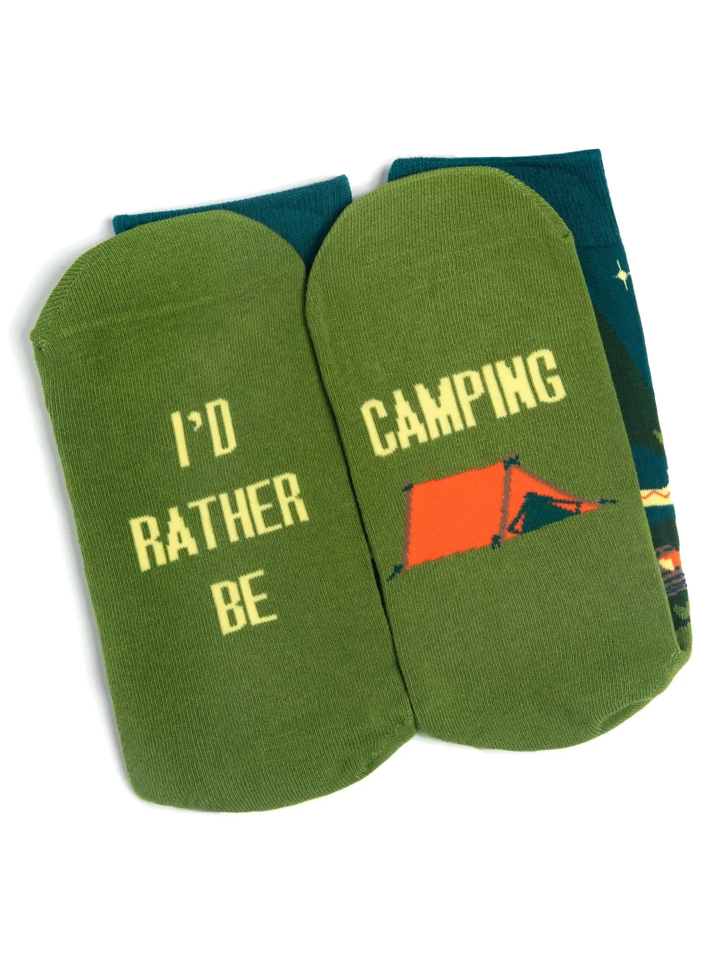 I'd Rather Be Camping Socks