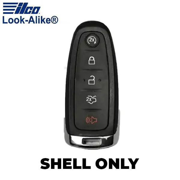 Ilco - 2011-2019 Ford - FORD-PRX5B1 - 4-Button Smart Remote Key PROX SHELL (AFTERMARKET)