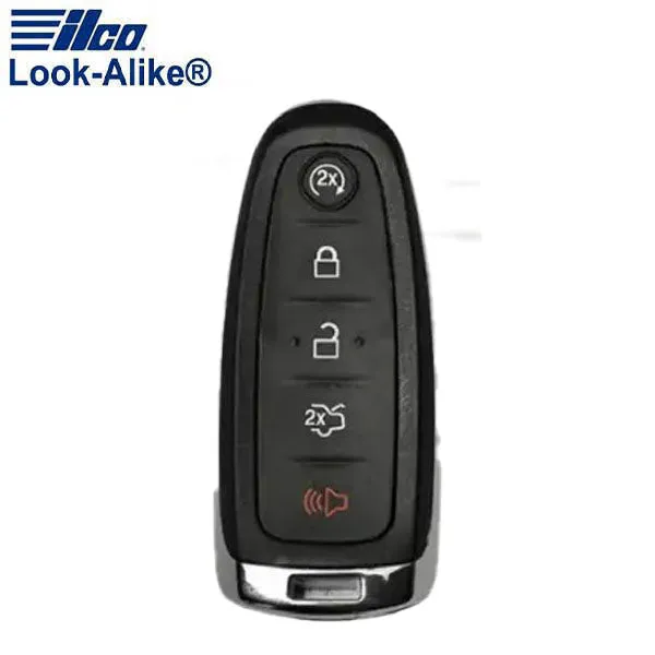 Ilco - 2011-2019 Ford - FORD-PRX5B1 - 4-Button Smart Remote Key PROX SHELL (AFTERMARKET)