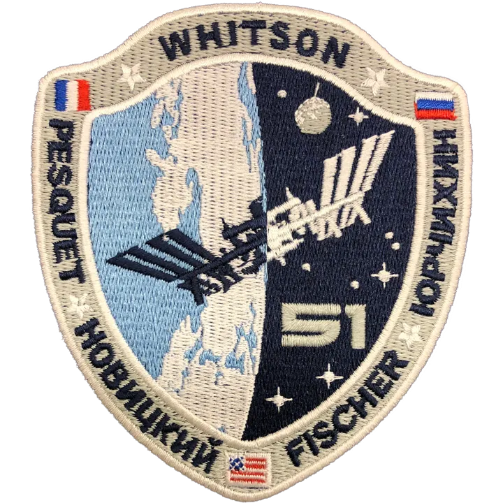 ISS Expedition 51 Crew Patch