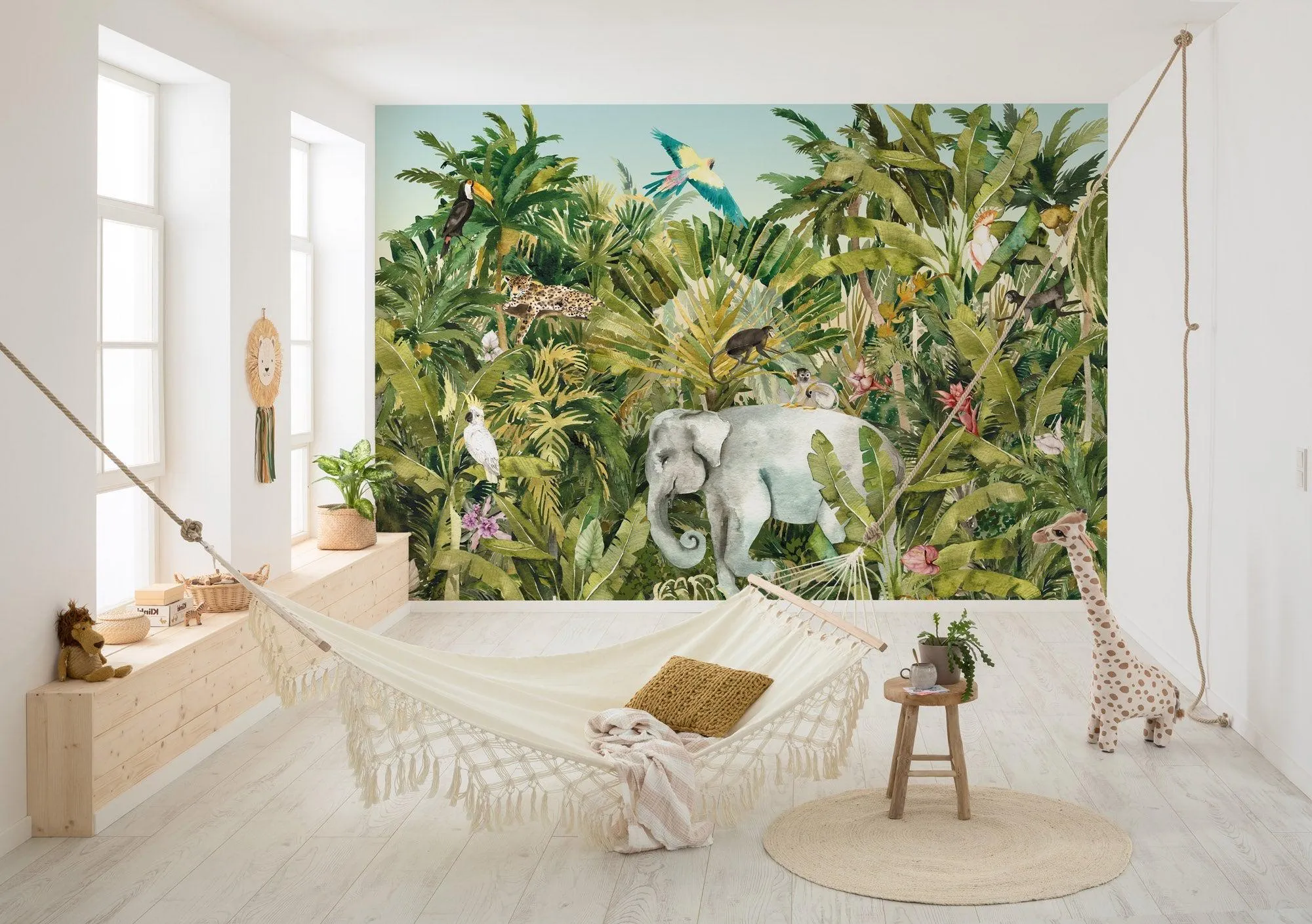 Jungle Expedition Mural Wallpaper