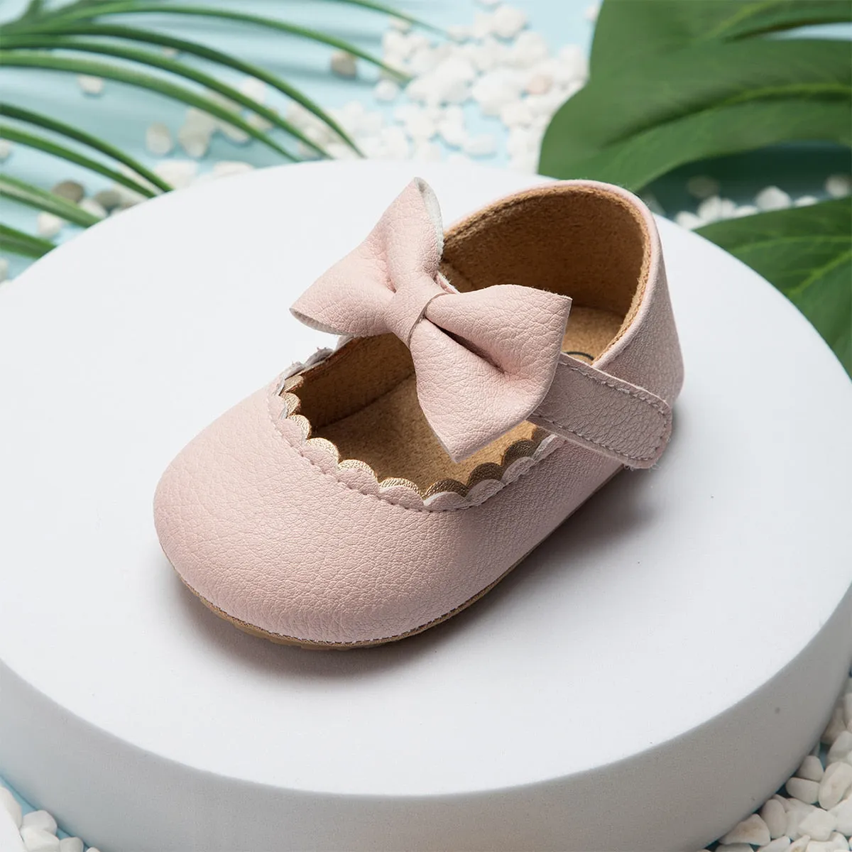 Leather Mary Jane Shoes for Infant/Toddler Girls