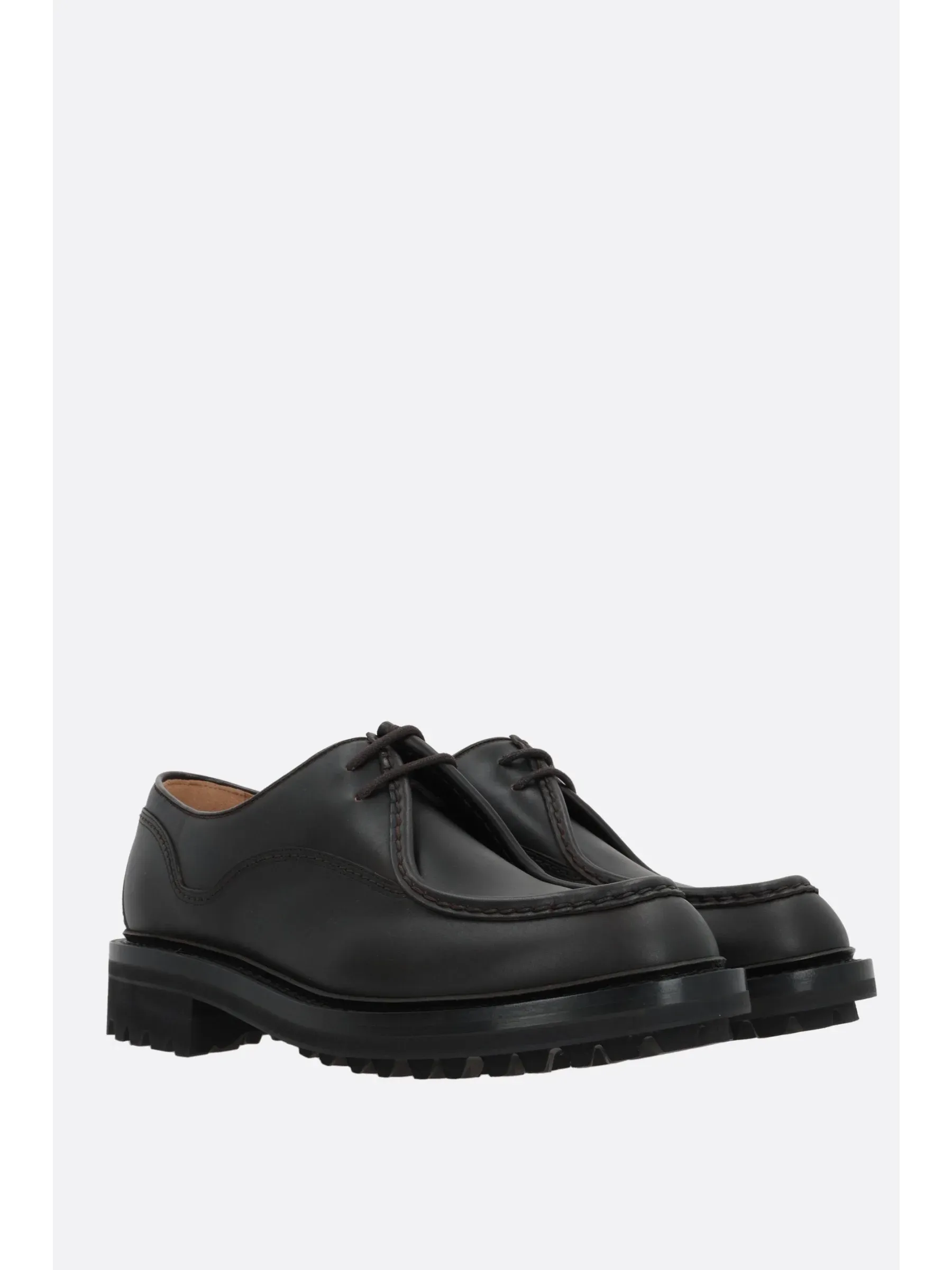 Lymington Smooth Leather Derby Shoes