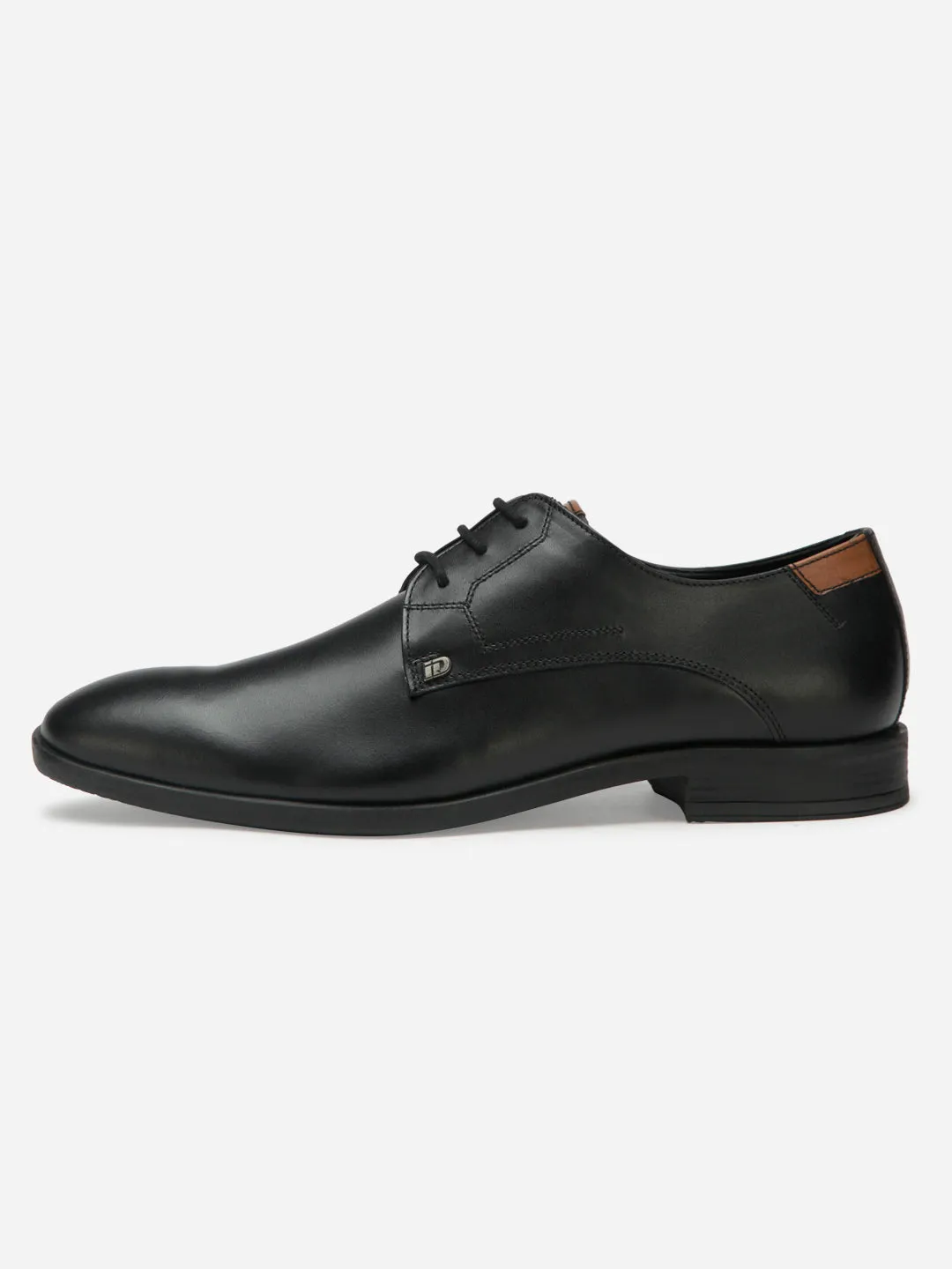 Men's Black Regular Toe Lace Up Formal  (ID2113)