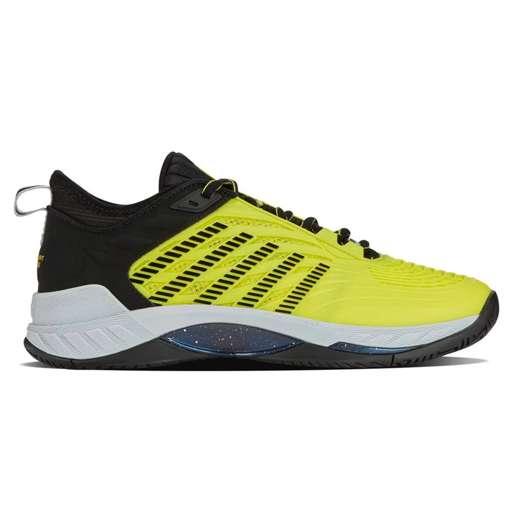 Men`s Hypercourt Supreme 2 Tennis Shoes Yellow and Black