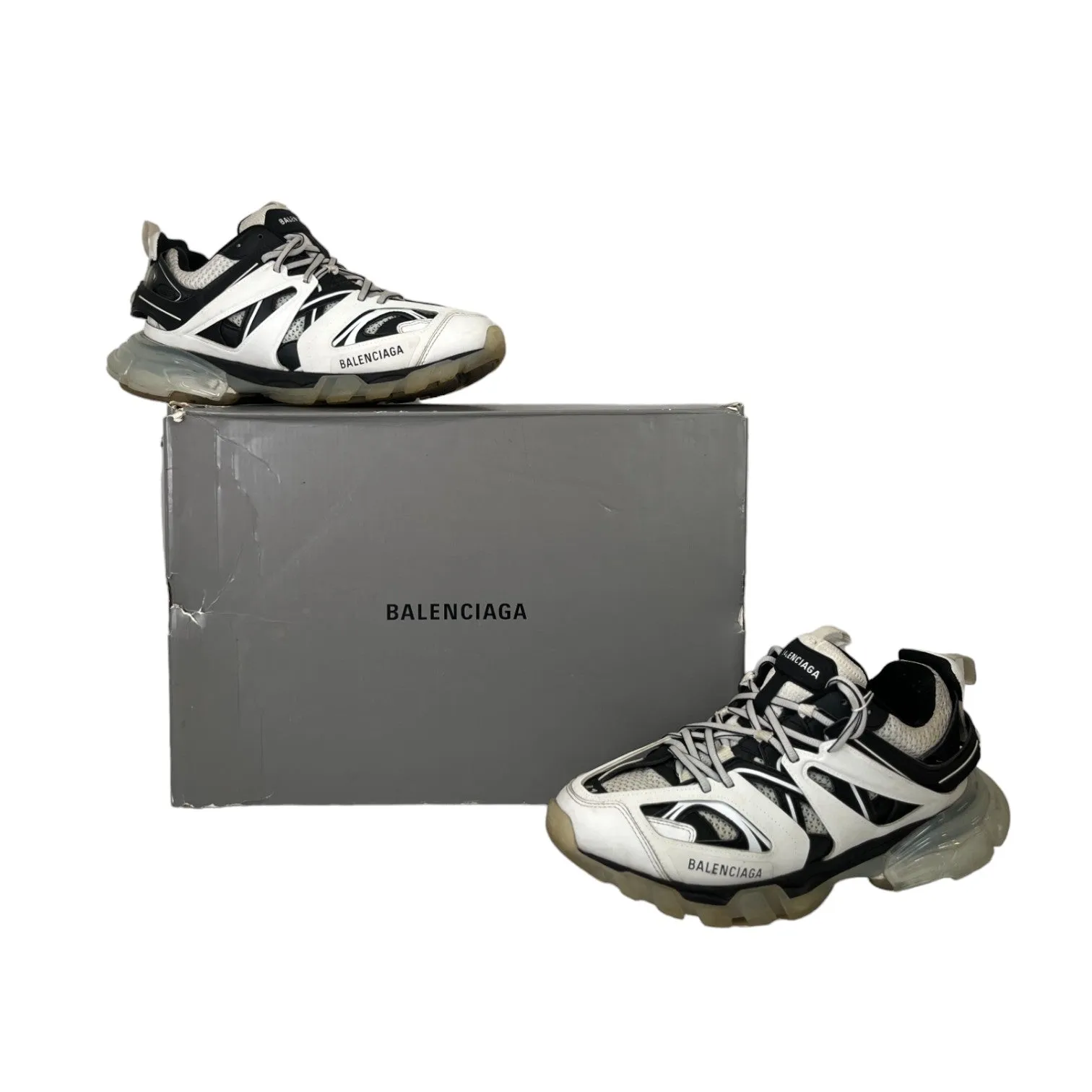 Men's Track Low Trainers White Size EU 41 / UK 7