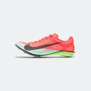 Mens ZoomX Dragonfly 2 Elite - Bright Crimson/Cave Purple-Lime Blast