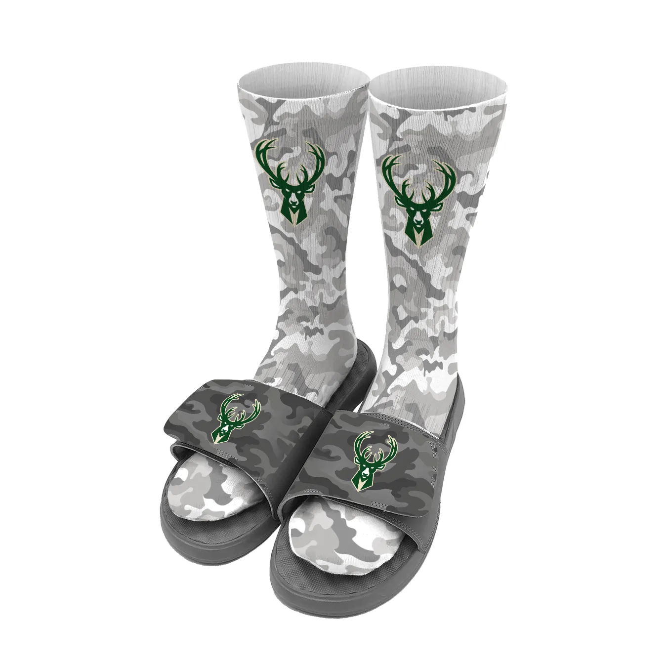 Milwaukee Bucks Urban Camo Sock Bundle