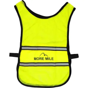 More Mile Lumino Reflective Running Bib - Yellow