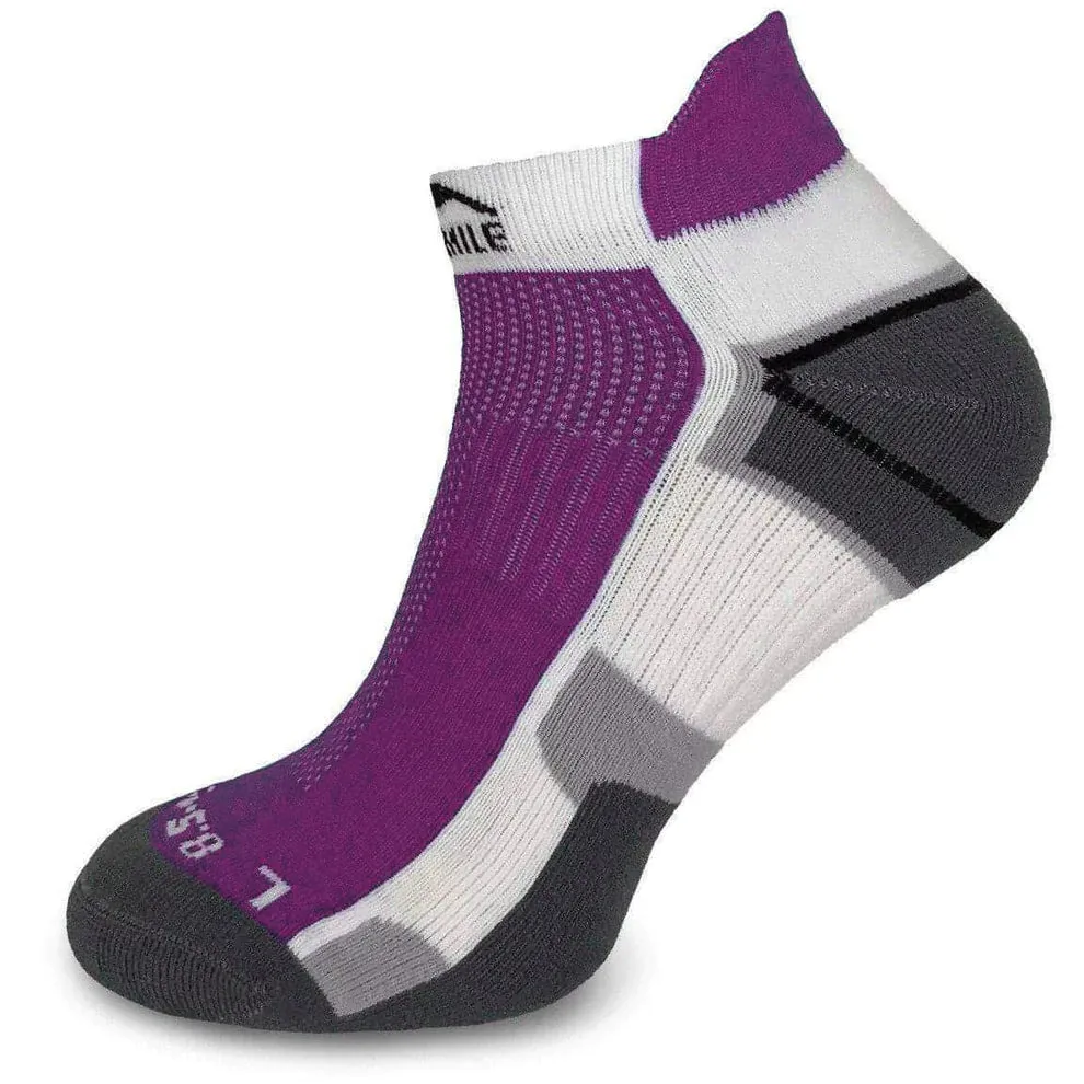 More Mile Miami Running Socks - Purple