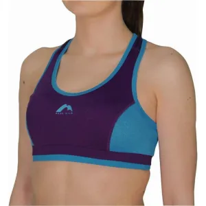 More Mile Prime Womens Running Crop Top - Purple