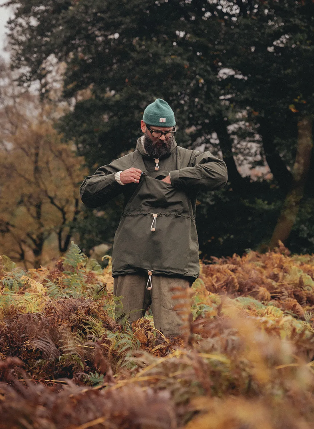 Morshead Smock in Olive