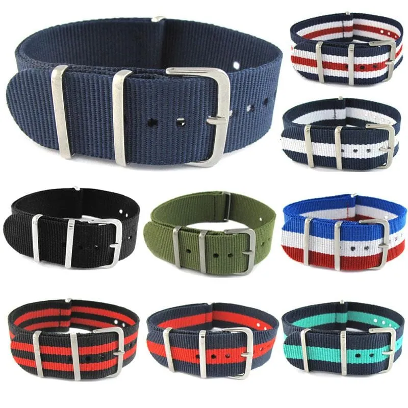 Nato Nylon Watch Straps Compatible with the Timex 20mm Range