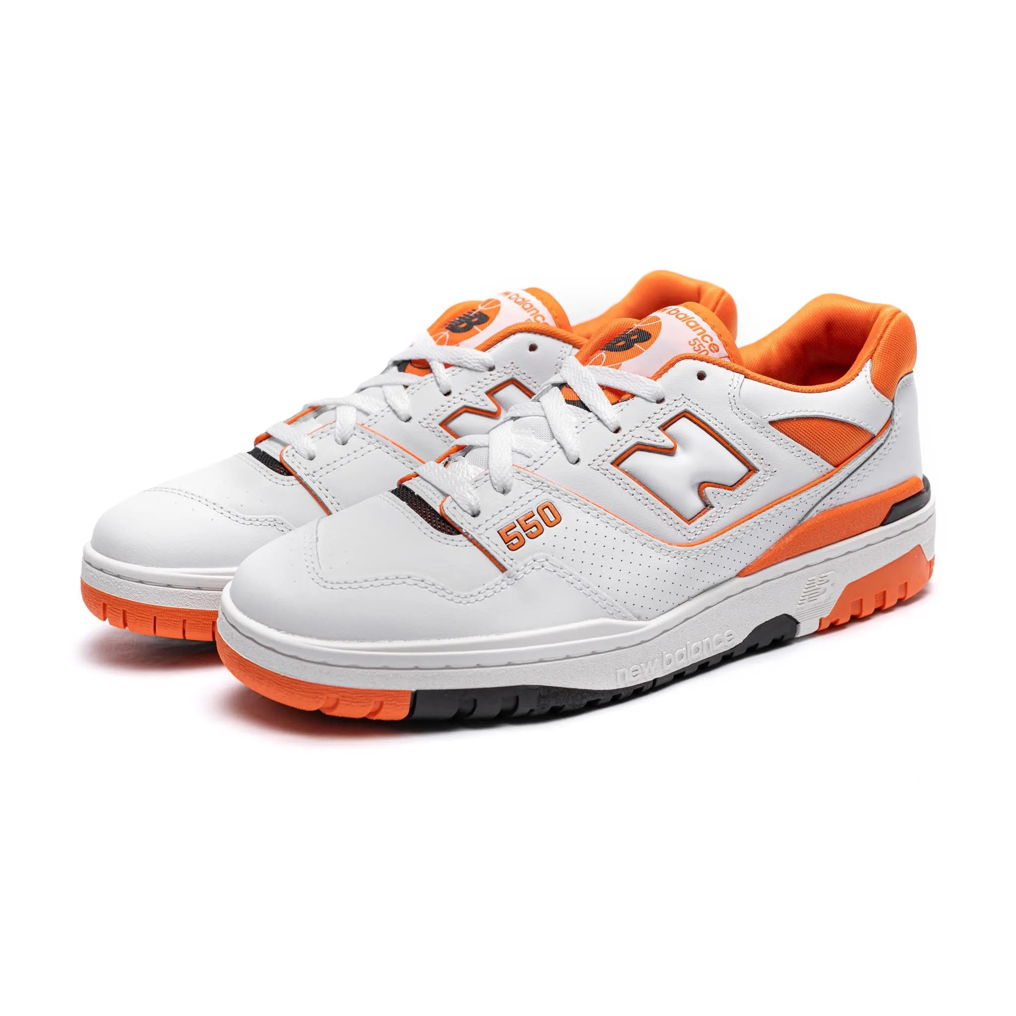 New Balance BB550HG1 White/Varsity Orange