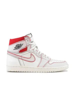 Nike Air Jordan 1 Retro High Phantom Gym Red