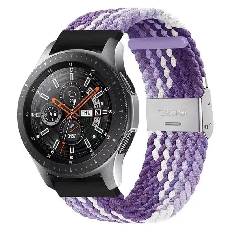 Nylon Braided Loop Watch Straps Compatible with the Timex 20mm Range