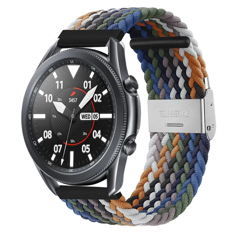 Nylon Braided Loop Watch Straps Compatible with the Timex 20mm Range