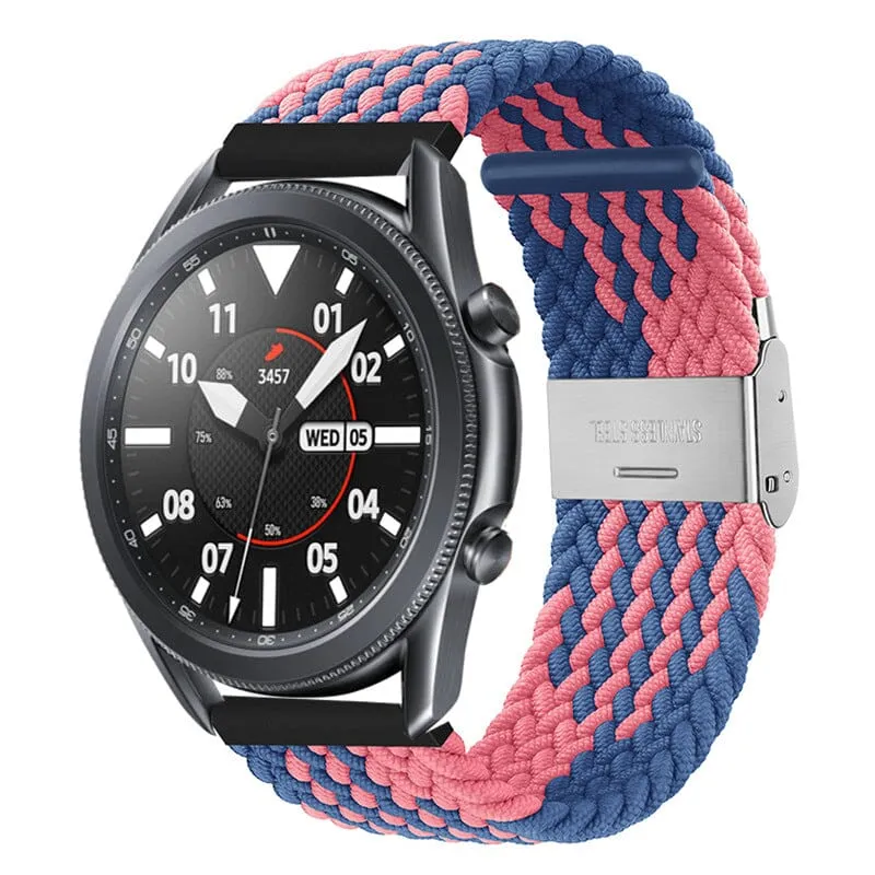 Nylon Braided Loop Watch Straps Compatible with the Timex 20mm Range