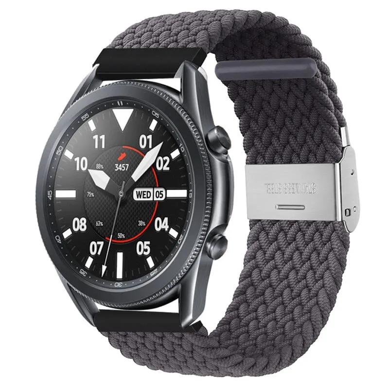 Nylon Braided Loop Watch Straps Compatible with the Timex 20mm Range