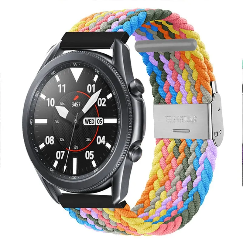 Nylon Braided Loop Watch Straps Compatible with the Timex 20mm Range