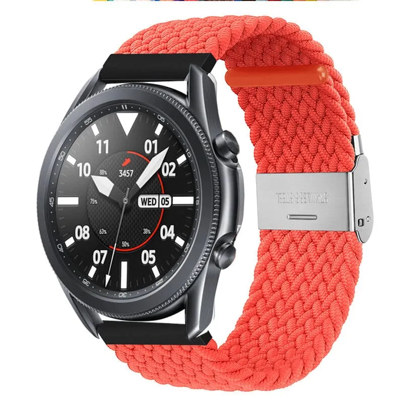 Nylon Braided Loop Watch Straps Compatible with the Timex 20mm Range