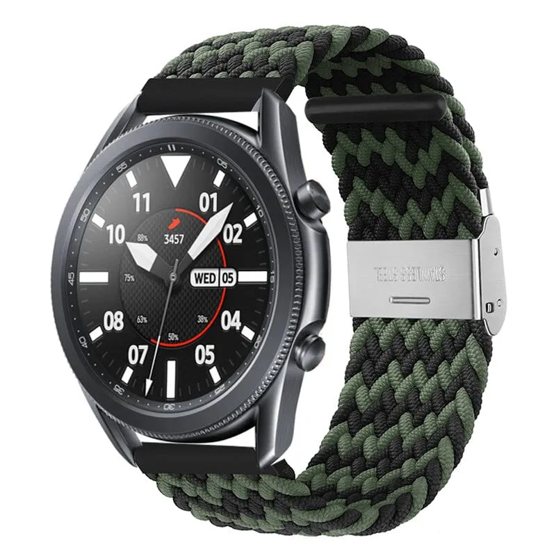 Nylon Braided Loop Watch Straps Compatible with the Timex 20mm Range