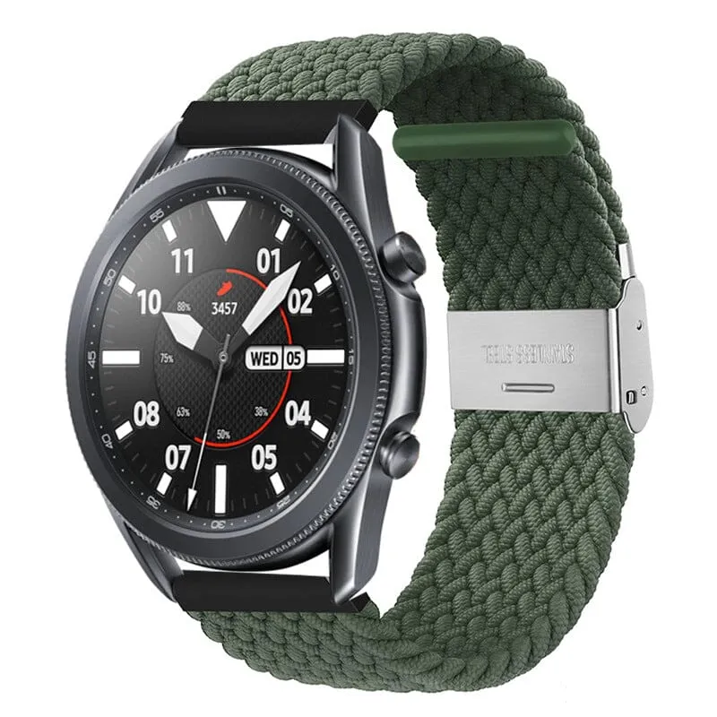 Nylon Braided Loop Watch Straps Compatible with the Timex 20mm Range