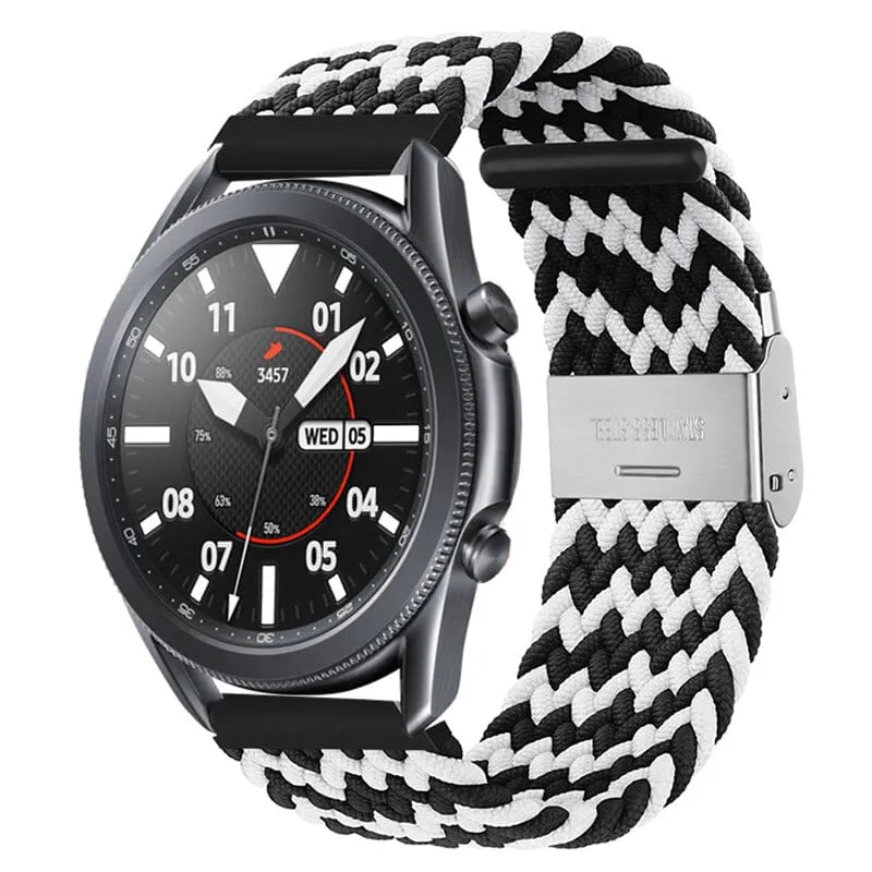 Nylon Braided Loop Watch Straps Compatible with the Timex 20mm Range