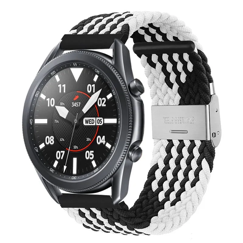 Nylon Braided Loop Watch Straps Compatible with the Timex 20mm Range