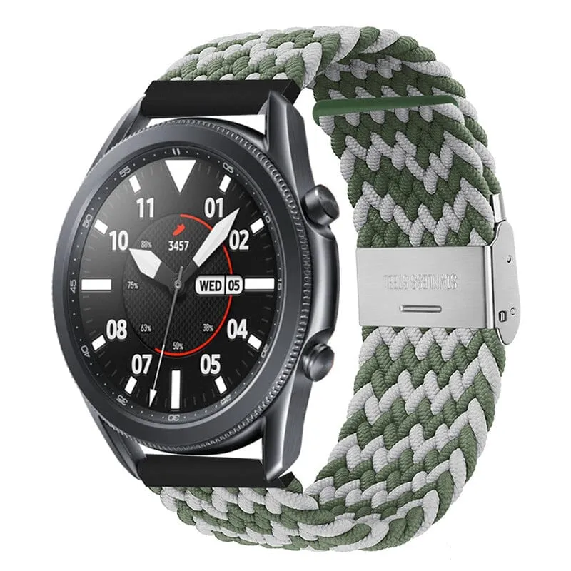 Nylon Braided Loop Watch Straps Compatible with the Timex 20mm Range