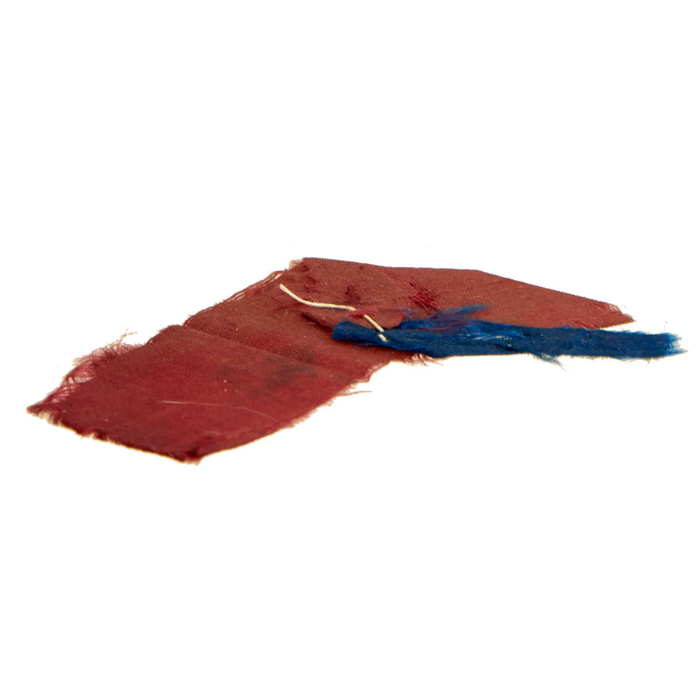 Original U.S. Civil War 4th New Hampshire Battle Flag Remnant Preserved By Sergeant Edward P. Hall With Original Packaging