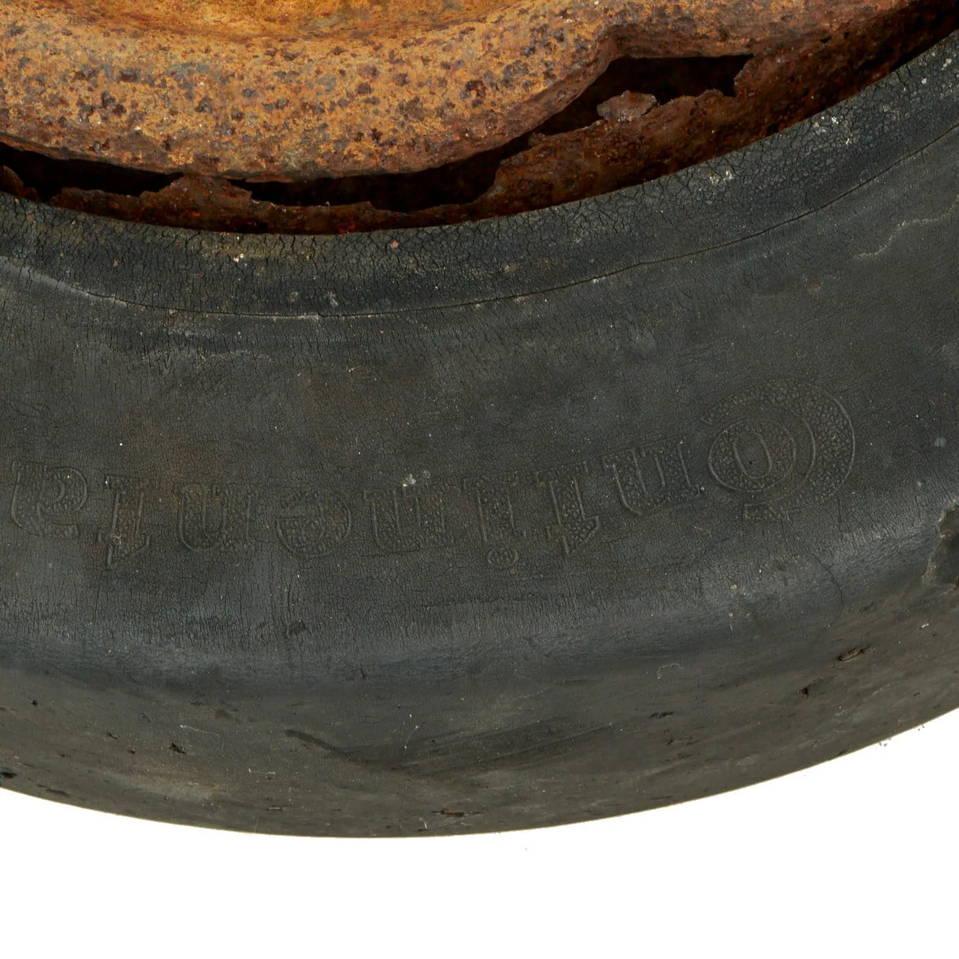 Original WWII German Panzer III Tank Track Road Wheel