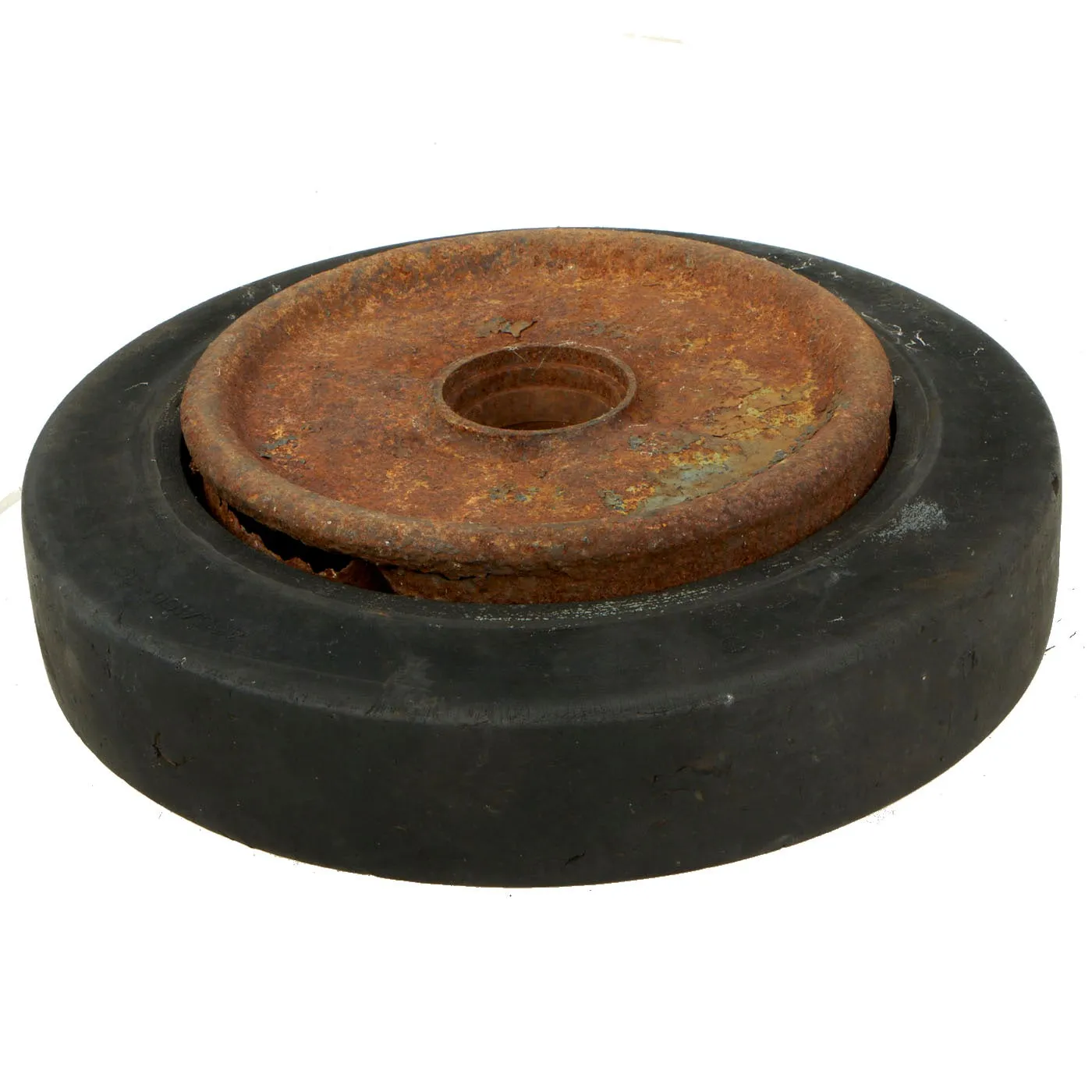 Original WWII German Panzer III Tank Track Road Wheel