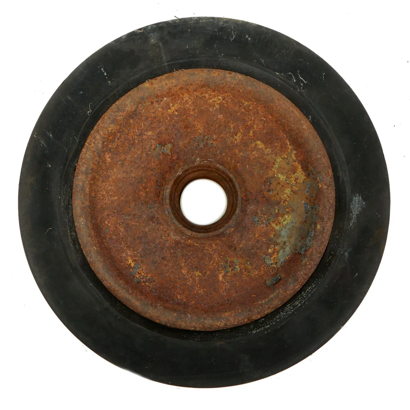 Original WWII German Panzer III Tank Track Road Wheel