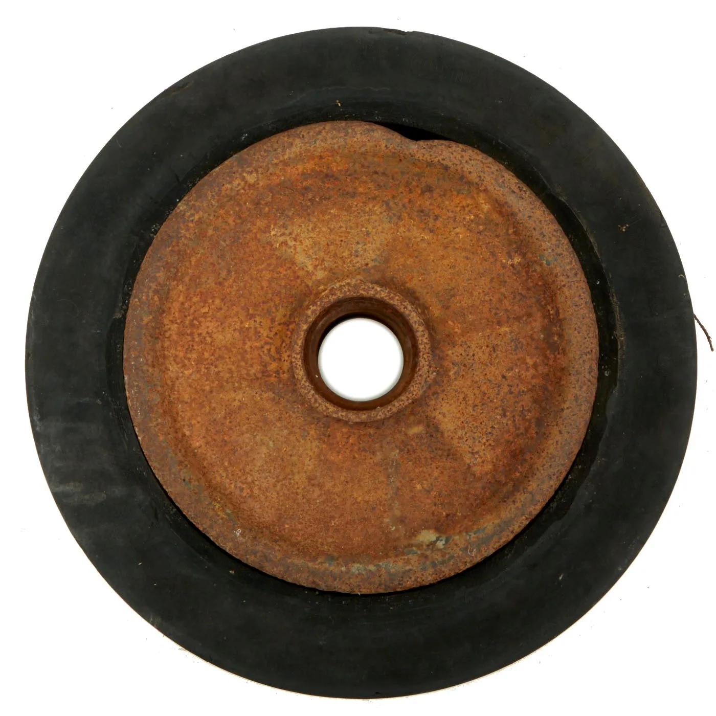 Original WWII German Panzer III Tank Track Road Wheel