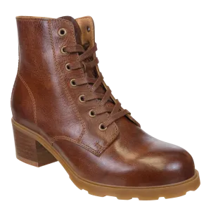 OTBT - ARC in BROWN LEATHER Heeled Ankle Boots