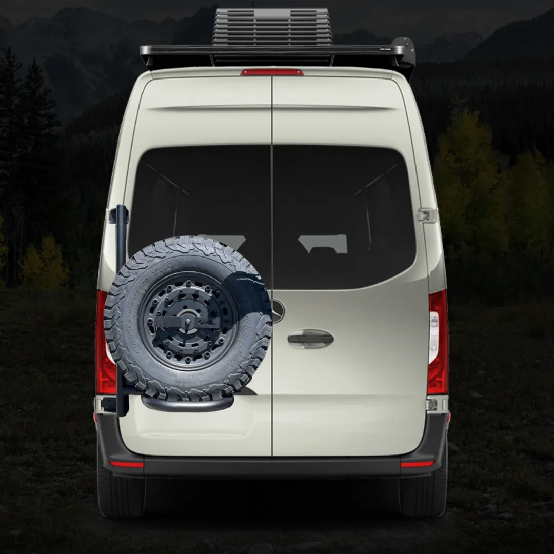 Owl Vans Expedition Tire Carrier for Sprinter VS30