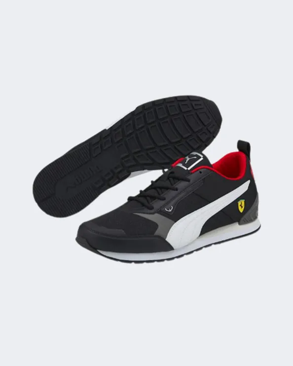 Puma Ferrari Track Racer Motorsport Men Lifestyle Shoes Black/White